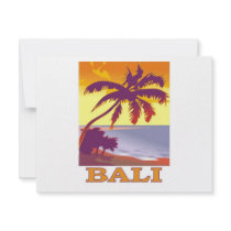 Bali, Indonesia invitations