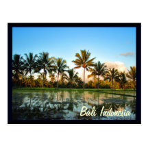Bali Indonesia Postcard