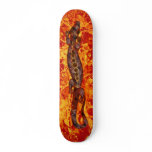 BALI lizard red | fire red splatter Skate Board Decks