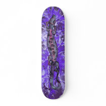 BALI lizard violet | violet splatter Skate Boards