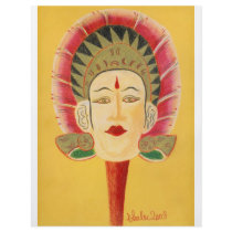 Bali mask of Rama flyers by ElenaMalec Bali mask of Rama flyers