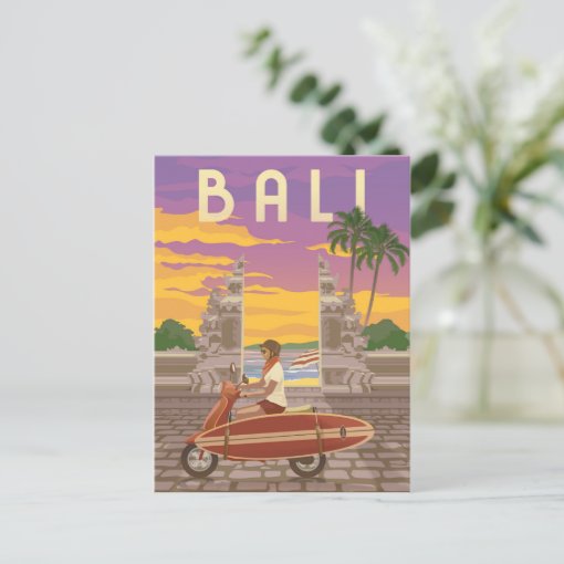 Bali Postcard Zazzle