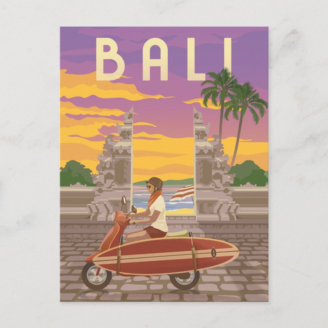 Bali Postcard Zazzle