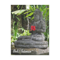 Bali Statue  Postcard