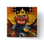 Balinese Barong Button