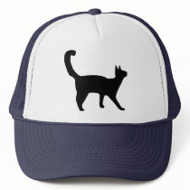 Balinese cat trucker hat
