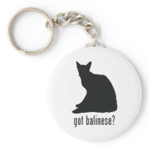 Balinese Cat Key Chain