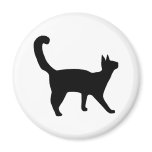 Balinese cat refrigerator magnet