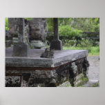 Balinese Temple Cats Print