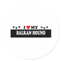 BALKAN HOUND stickers by GenuineDogOwner BALKAN HOUND stickers