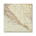 Balkan Peninsula, Croatia, Slovenia Magnet