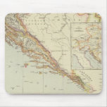 Balkan Peninsula, Croatia, Slovenia Mouse Pad
