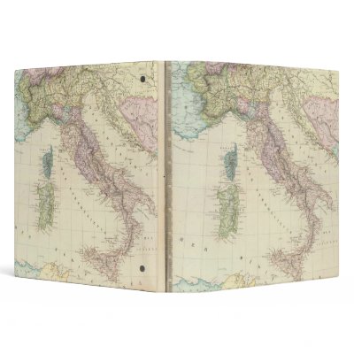 Balkan Peninsula, Italy, Slovenia 2 Vinyl Binders by davidrumsey