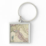Balkan Peninsula, Italy, Slovenia 2 Keychain
