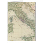 Balkan Peninsula, Italy, Slovenia Greeting Card