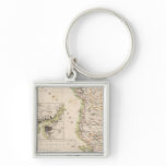 Balkan Peninsula, Turkey, Albania Keychain
