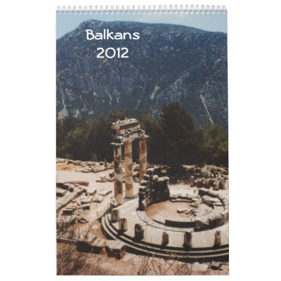Balkans 2012 wall calendars by ribizlifozelek