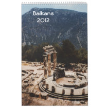 Balkans 2012 wall calendars