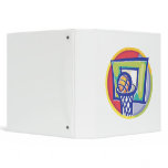 Ball and Backboard Vinyl Binders