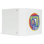 Ball and Backboard 3 Ring Binder