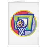 Ball and Backboard Greeting Cards