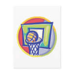 Ball and Backboard Post Cards
