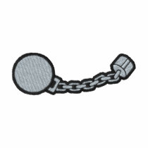 Ball and Chain embroidered shirts