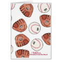 Ball and Glove collage cards by creationhrt Ball and Glove collage cards