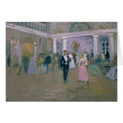 Ball at Larins Card by bridgemanart