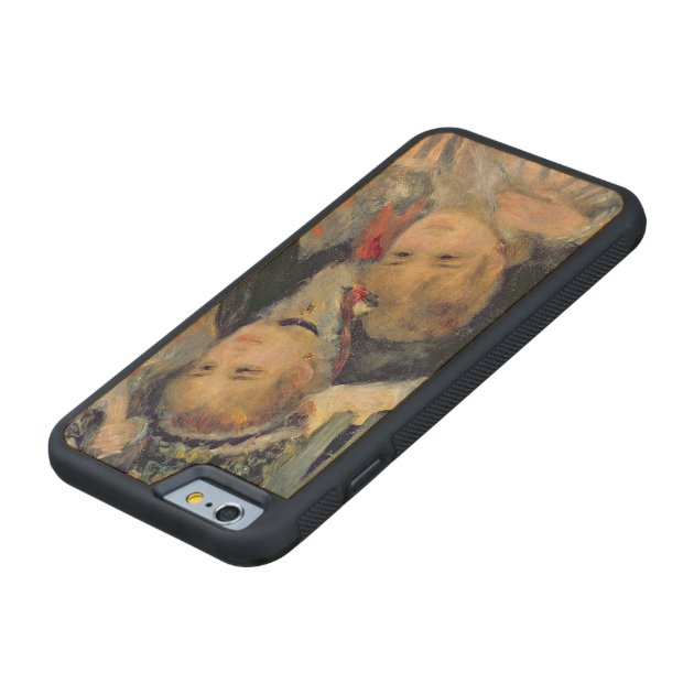 Ball at the Moulin de la Galette, 1876 2 Carved® Maple iPhone 6 Bumper-4