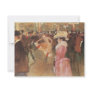 Ball at the Moulin Rouge by Toulouse Lautrec Personalized Invitation