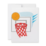 Ball &amp; Backboard Custom Invites