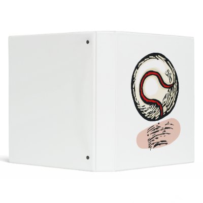 Ball Baseball Binder by justsports