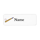 ball & bat return address label
