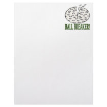 Ball Breaker Customized Letterhead
