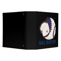 Ball Buster Vinyl Binder