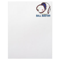 Ball Buster Personalized Letterhead
