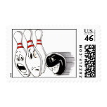 Ball chasing pins postage