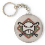 Ball & Crossbats 1 Key Chains
