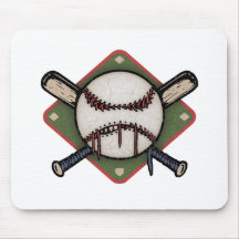 Ball & Crossbats 1 Mouse Mat