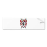 BALL FAMILY CREST -  BALL COAT OF ARMS BUMPER STICKERS