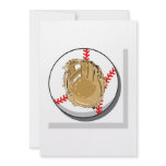Ball & Glove Logo Personalized Announcement