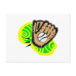 ball & glove post cards