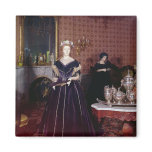 Ball gown of Mary Todd Lincoln Refrigerator Magnets