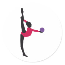 ball gymnastics sticker