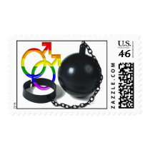 Ball n Chain postage by LoveMale Ball n Chain postage