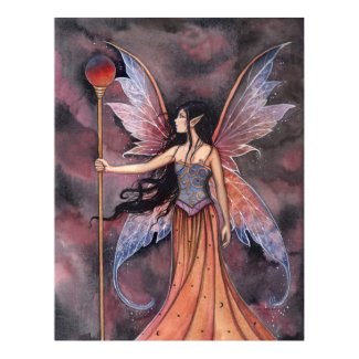 Ball of Fire Fairy Poster by Molly Harrison print