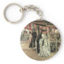 Ball on Shipboard by James Tissot Keychains