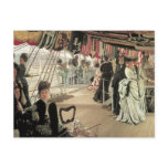 Ball on Shipboard by James Tissot Post Cards
