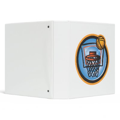 Ball over Basket 3 Ring Binders by shopaholicchick